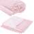 Springos Pomponos plush blanket, pink, 200x220 cm
