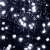 Springos 1000 LED fairy lights, 50m, cold white, IP44, close-up