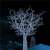 Springos 1000 LED fairy lights, 50m, cold white, IP44, decorating a tree