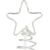 Unlit Springos Christmas Tree Star Topper Detail