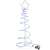 Springos 8ft Multicolor LED Spiral Christmas Tree with Star Topper