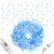 300 LED Curtain Lights, 12m, Blue 126846166