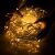 Light curtain 300 led string lights, 12m, warm white + cool white 118539091