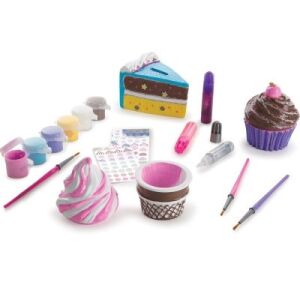 Melissa & Doug Díszítsd magad Desszert Szett: Torta, Cupcake, Fagylalt Kézműves Készlet - Melissa & Doug