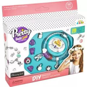 Súprava na výrobu náramkov DIY Pretty Little Girl pre deti - Hračky na výrobu šperkov