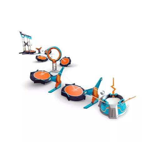 Komponente seta trampolina Boomtrix na bijeloj pozadini