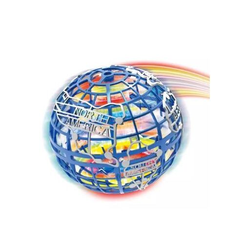 Летящ магически глобус играчка Syma, синя интерактивна топка бумеранг