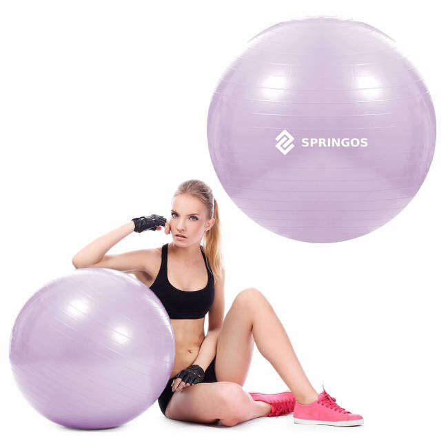 Springos Fitneszlabda - 65 cm - Ibolya