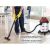 Beper P202ASP300 wet and dry vacuum cleaner in use cleaning a floor.