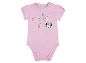  Disney rövid ujjú body - Minnie Mouse #rózsaszín - 98-as méret 30393011 Body-k - Felirat
