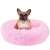 Springos Cozy dog bed, pink, 80 cm, for small dogs
