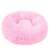 Springos Cozy dog bed, pink, 80 cm, round shape