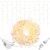 Meleg fehér 500 LED jégcsap fényfüzér, 20m, nem világít