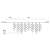 Springos LED Icicle Light Dimensions Diagram