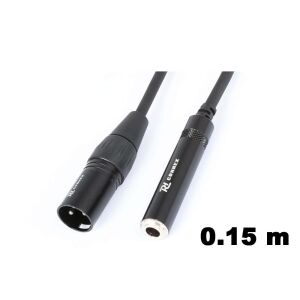 PD Connex CX130 &#8211; Átalakító Kábel (XLR papa &#8211; 6,3 Jack mama) &#8211; Monó / Aszimmetrikus 114311192 - PD Connex