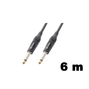PD Connex CX118-6m Gitárkábel FEKETE (6,3 mm Jack mono &#8211; 6,3 mm Jack mono) 114311208 - PD Connex