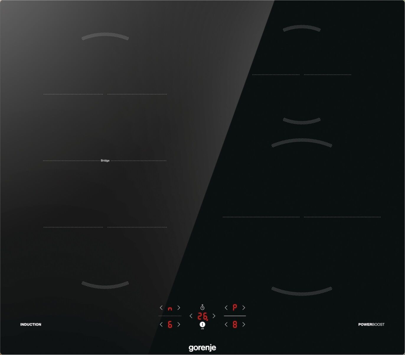 Gorenje GI621FMC Beépíthető indukciós főzőlap, 60 cm, 4 főzőzóna,...