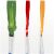Paint brushes with different paint colors