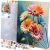 Massido Number Painting Set 40x50cm - Flowers 114319864