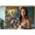 Woman holding Massido Paint by Numbers Kit - Parrots design