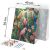 Massido Parrots Paint by Numbers Kit with dimensions 40x50cm