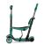 Ricokids Todi Green Scooter with seat and parent handle side view