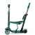 Ricokids Todi 3-in-1 green scooter with seat and push bar