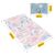 4FIZJO Foldable Double-Sided Play Mat, Waterproof, 180x120cm - Kingdom and Space