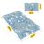 4FIZJO Foldable Double-Sided Play Mat, Waterproof, 180x120cm - Kingdom and Space