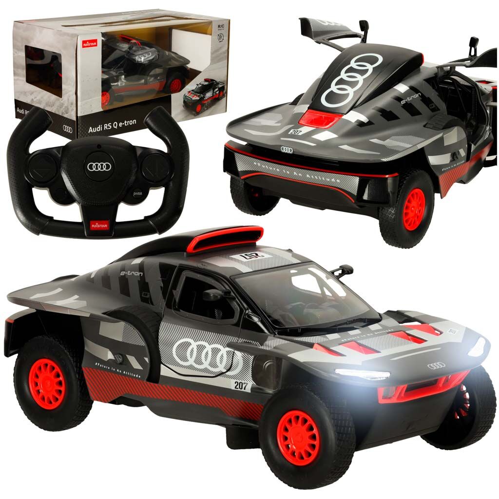 Rastar RC Távirányítós autó 1:14 AUDI RS Q e-tron - Szürke