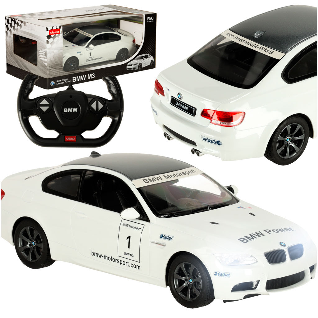 Rastar RC Távirányítós autó 1:14 BMW M3 - Fehér