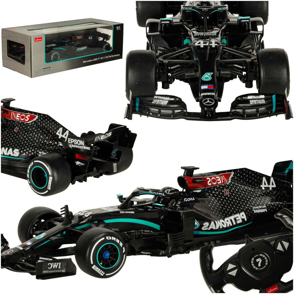 Rastar RC Távirányítós autó 1:12 Mercedes- AMG F1 W11 EQ - Fekete