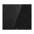 Gorenje ECT601FM black ceramic cooktop, 60cm, 4 zones, flat view