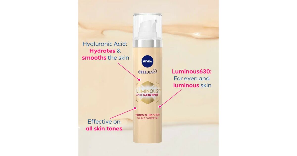Crema pentru Fata, Nivea, 40 ml Spf20 Anti-spot Cellular Luminous 630 114321339