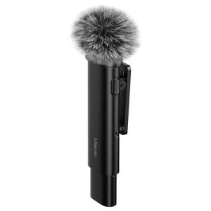ULANZI WM-10 Wireless Lavalier Microphone with Lightning Connector and Wind Muff - Microphone