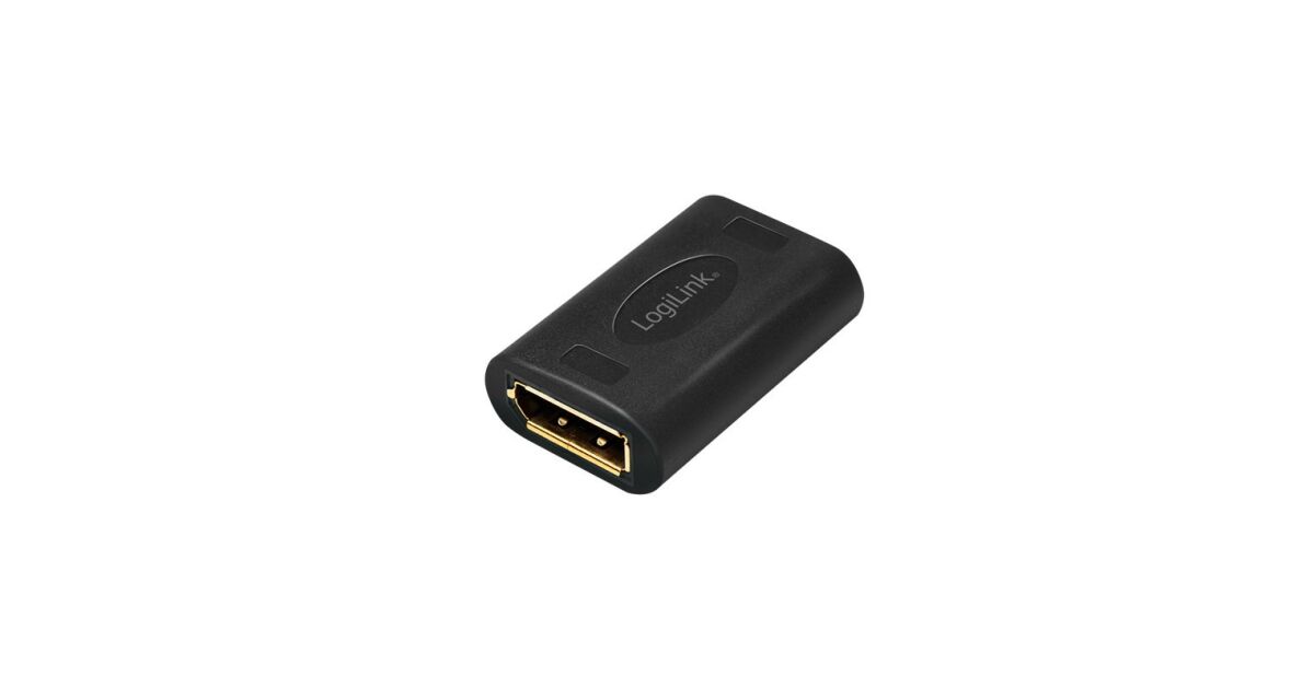 Logilink Displayport Adapter Dp F Dp F Uhd K Hz Fekete Cv Pepita Hu