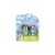 Set figurine Bluey & Bandit cu skateboard, jucărie cu personajele Bluey
