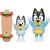Bluey: Set de joacă Bluey și Bandit cu skateboard 114332111