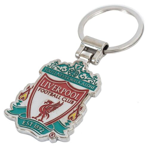 Liverpool FC kulcstartó, hivatalos focis termék, fém címeres kulcstartó - Kulcstartó