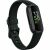 Widok pod kątem czarnego trackera fitness Fitbit Inspire 3
