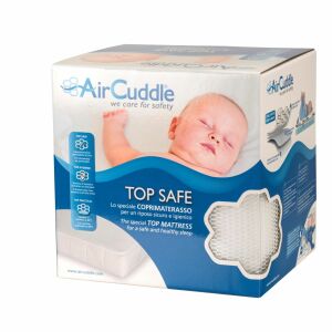 3D vízálló izzadásgátló védelem matrachoz 60x120 cm, AirCuddle TOP SAFE TS-120 114348672 - Vízhatlan matracvédő