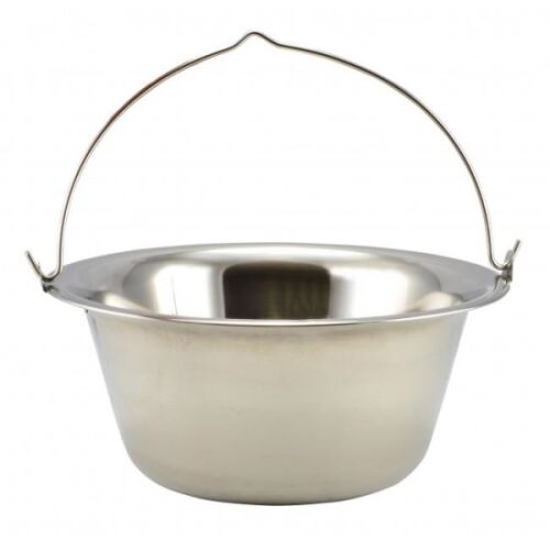 Rozsdamentes üst fogantyúval, 6 L, ezüst, MCT-5293