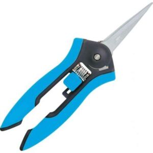 Mercaton kerti olló, bypass típusú, virágokhoz, ergonomikus fogantyú, acél pengék, 16,5, kék 114348788 - Kerti olló és kés