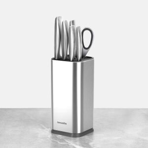 Késkészlet tartóval - 7 darab - rozsdamentes acélból készült 145432967 - Bewello