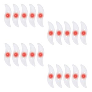 Mercaton® készlet, 20 LED-es környezeti világítás 3 világítási móddal kerékpárhoz, piros