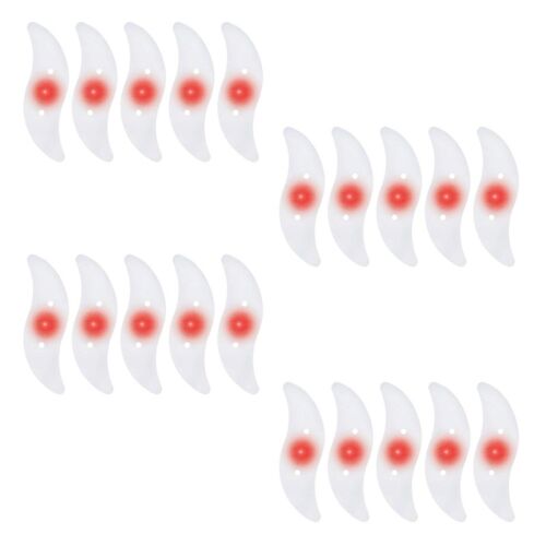 Mercaton® készlet, 20 LED-es környezeti világítás 3 világítási móddal kerékpárhoz, piros