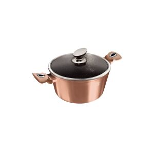 Fazék 30 cm-es fedővel, Rose Gold Metallic Line, Berlinger Haus, BH 6194 146132286 - Berlinger Haus Serpenyő