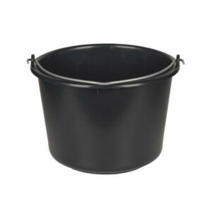 20 literes vödör, habarcshoz és különféle tevékenységekhez, fém fogantyú, gumírozott műanyag 114350132 - Vödör