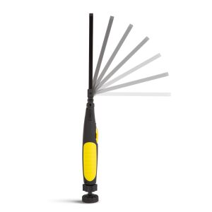 Phenom újratölthető munkalámpa, COB LED, állítható, fényes, garázs, műhely, mágneses talp, 270° függőleges, 160° vízszintes, hosszú élettartamú, környezetbarát - Phenom