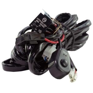 Kábel kapcsolóval Led sávhoz vagy projektorhoz - egy kimenet, 12-24V